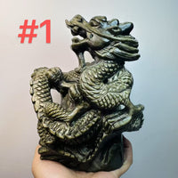 Gold Obsidian Dragon