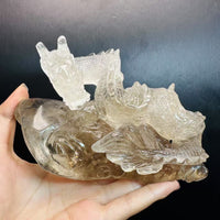 Smoky Quartz Dragon