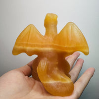 Yellow Calcite Dragon