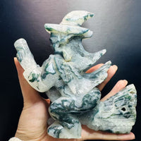 Moss Agate Witch