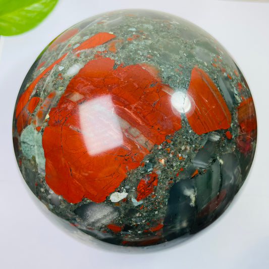 Natural Africa Big Blood Stone Sphere