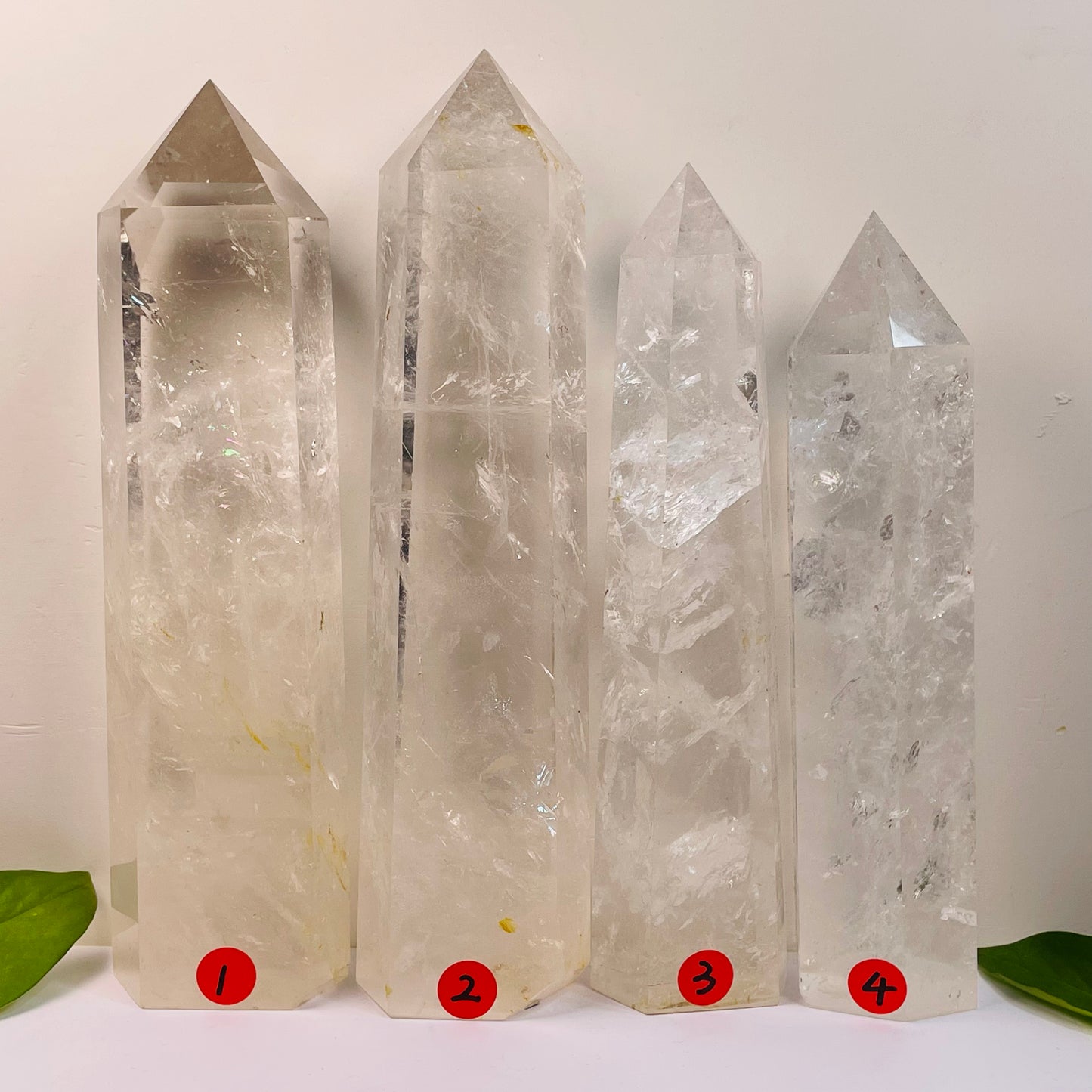 Natural Clear Quartz Tower