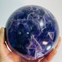 Natural Dark Amethyst Sphere