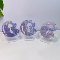 Natural Crystal Moon Fairy