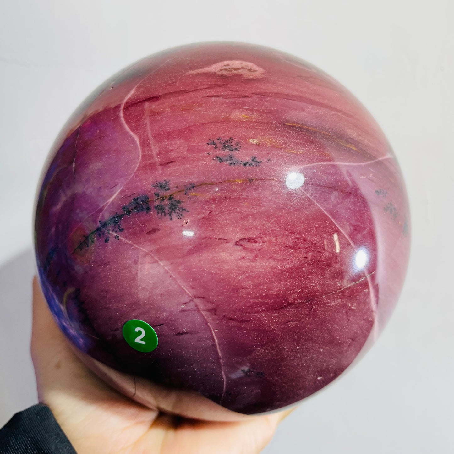 Naturtal Mookaite Stone Sphere