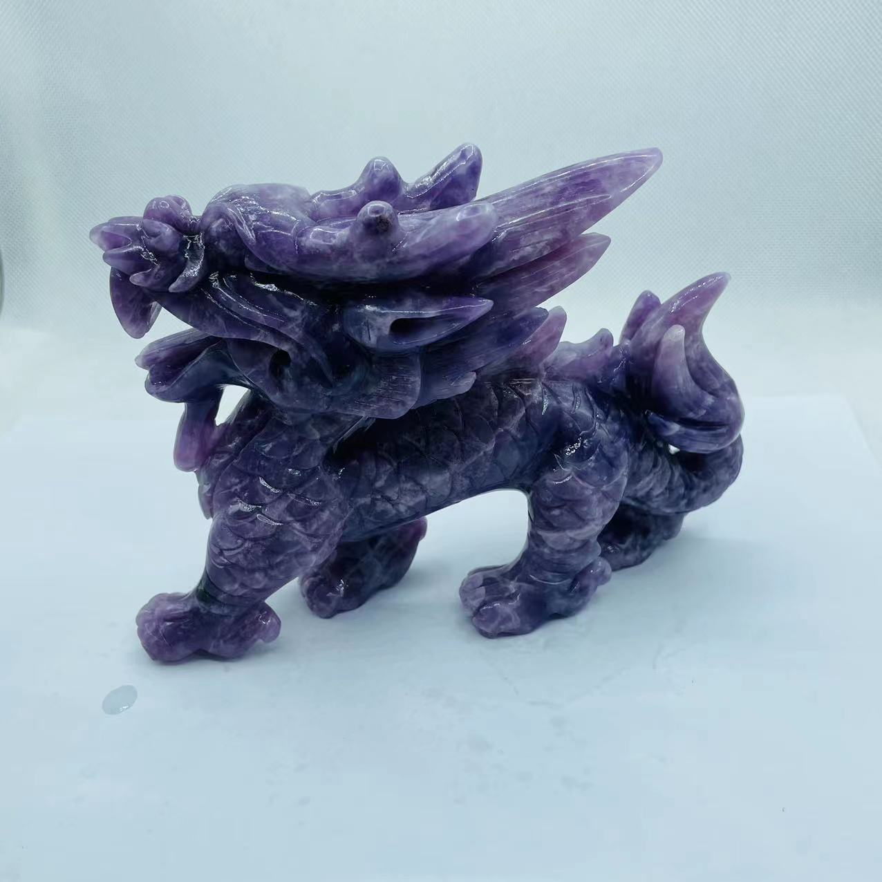 Lepidolite Dragon