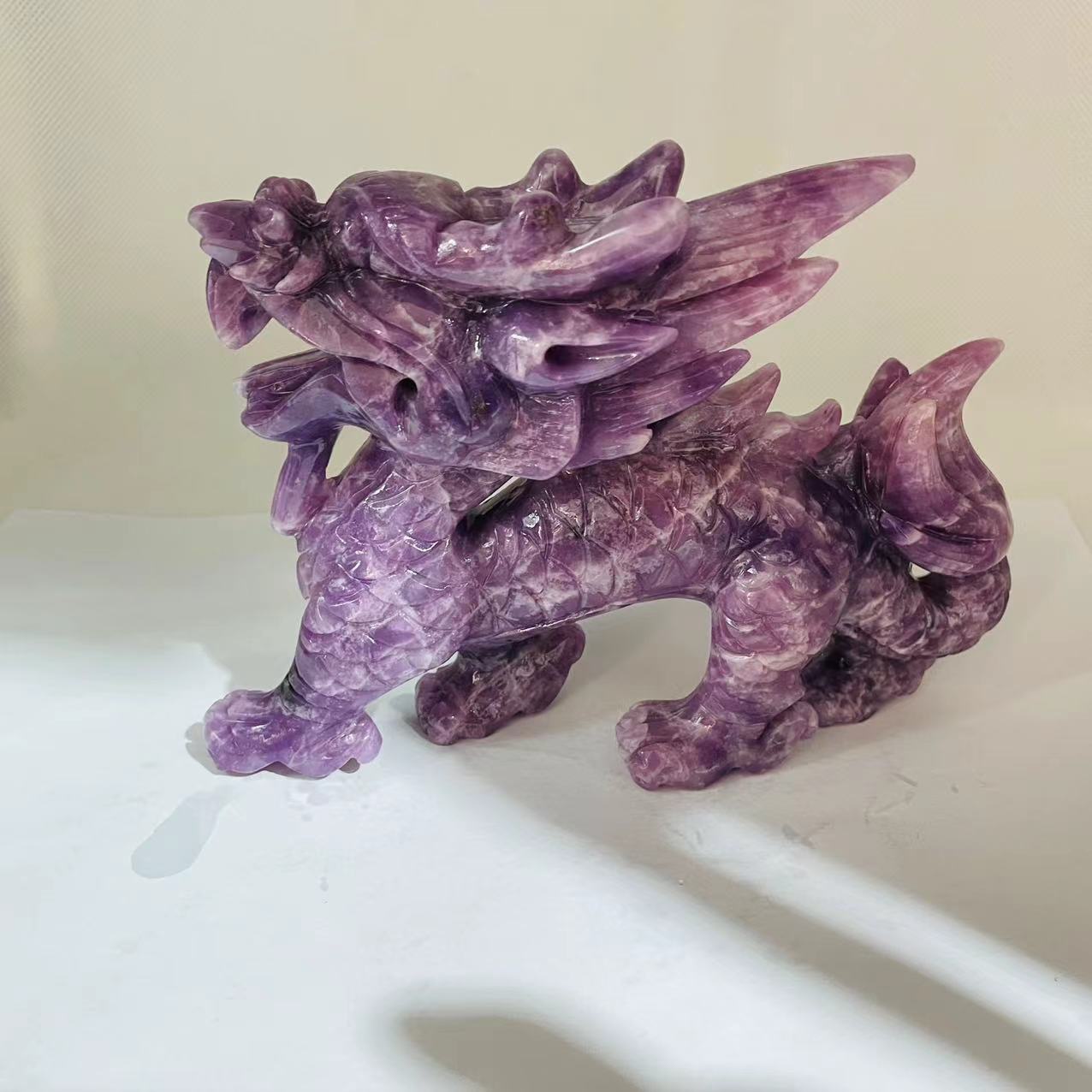 Lepidolite Dragon