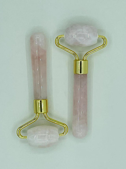 Rose Quartz Facial Massage Roller