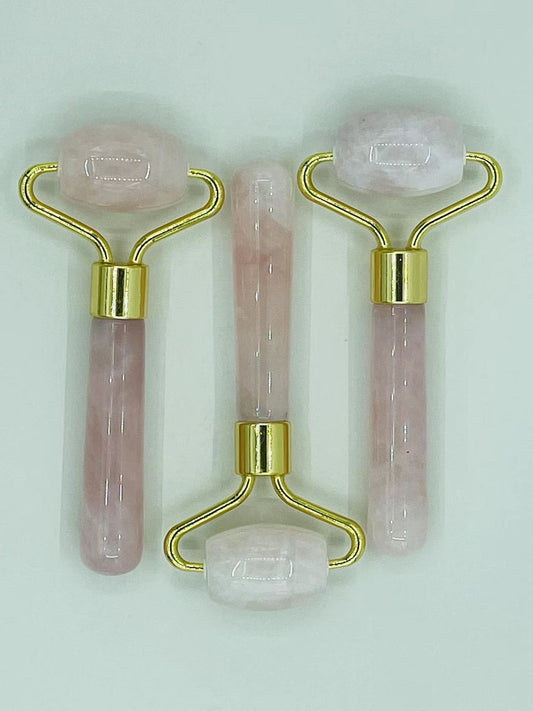 Rose Quartz Facial Massage Roller